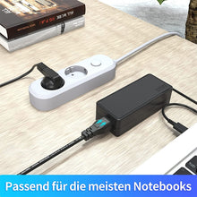 Load image into Gallery viewer, 1.5m 3 Prong Style EU Notebook Power Cord, EU Plug, Length:1.5m