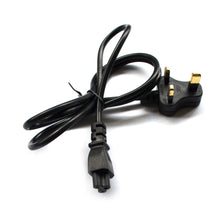 Load image into Gallery viewer, 1.5m 3 Prong Style Small UK Notebook Power Cord, Small UK Plug, Length: 1.5m