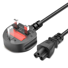 Load image into Gallery viewer, 1.8m 3 Prong Style Big UK Notebook Power Cord, Big UK Plug, Length: 1.8m