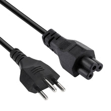 Load image into Gallery viewer, 3 Prong Style Brazil Notebook AC Power Cord, Length: 1.2m ( OD5.5 ), 3 Prong Style Brazil, Length: 1.2m  (OD5.5)