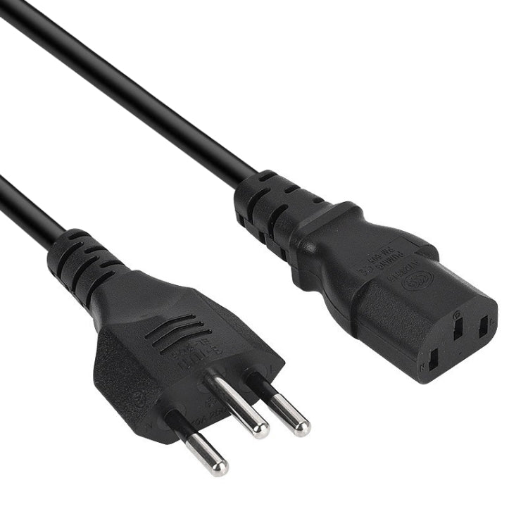 3 Prong Style Brazil AC Power Cord, Length: 1.8m ( OD6.8 ), Brazil Plug, 1.8m