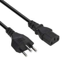 Load image into Gallery viewer, 3 Prong Style Brazil AC Power Cord, Length: 1.8m ( OD6.8 ), Brazil Plug, 1.8m