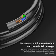 Load image into Gallery viewer, 3 Prong Style Brazil AC Power Cord, Length: 1.8m ( OD6.8 ), Brazil Plug, 1.8m
