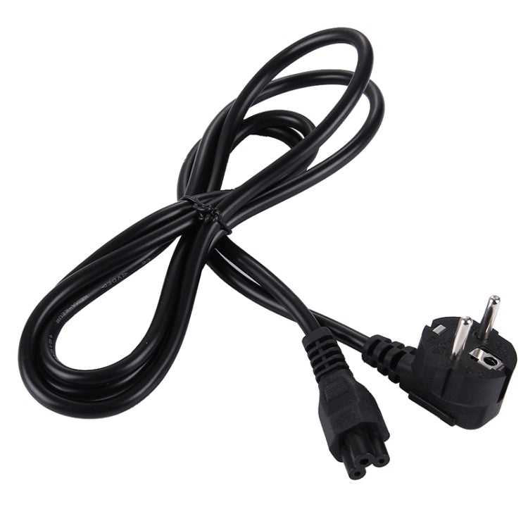 High Quality 3 Prong Style EU Notebook AC Power Cord, Length: 1.8m, 3 Prong Style EU Plug, Length: 1.8m