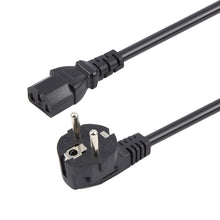 Load image into Gallery viewer, EU Plug Computer PC Power Cord 3 Pin Cable, Length: 1.8m, 1.8m x 1.5