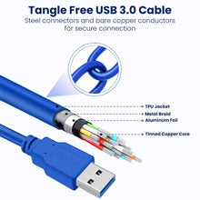 Load image into Gallery viewer, USB 3.0 A Male to A Male AM-AM Extension Cable, Length: 1.8m, Length: 1.8m