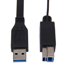 Load image into Gallery viewer, USB 3.0 AM to BM Cable, length: 1.8m, Length: 1.8m (Black)