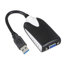 Load image into Gallery viewer, USB 3.0 to VGA Display Adapter, Resolution: 1920 x 1080, USB 3.0 (Resolution: 1920 x 1080)