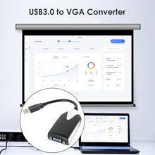 Load image into Gallery viewer, USB 3.0 to VGA Display Adapter, Resolution: 1920 x 1080, USB 3.0 (Resolution: 1920 x 1080)