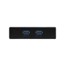 Load image into Gallery viewer, USB 3.0 Front Panel Floppy Disk Bay 20 Pin 2 Ports HUB Bracket Cable, 2 Ports USB 3.0 (Black)