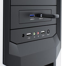 Load image into Gallery viewer, USB 3.0 Front Panel Floppy Disk Bay 20 Pin 2 Ports HUB Bracket Cable, 2 Ports USB 3.0 (Black)