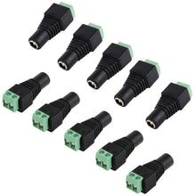 Load image into Gallery viewer, 10 PCS CCTV DC Power Female Jack Connector