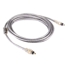 Load image into Gallery viewer, High Quality Firewire IEEE 1394 4Pin Male to 4Pin Male Cable, Length: 3m(Gold Plated), 4Pin to 4Pin(3m)