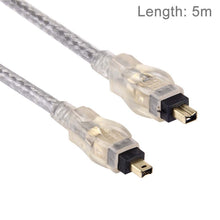 Load image into Gallery viewer, High Quality Firewire IEEE 1394 4Pin Male to 4Pin Male Cable, (Gold Plated), 4Pin to 4Pin(5m)