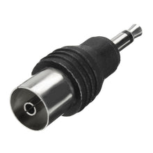 Load image into Gallery viewer, 3.5mm Mono Plug to 9.5mm TV Jack Adaptor, 3.5mm to 9.5mm Female