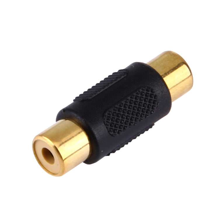 Gold RCA Female to Gold RCA Female Connector, RCA Female to Female (Gold-plated)