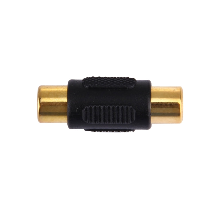 Gold RCA Female to Gold RCA Female Connector, RCA Female to Female (Gold-plated)