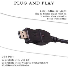 Load image into Gallery viewer, USB PC Guitar Bass Link Recording Audio Adapter Cable, Guitar Bass Link Recording  Cable