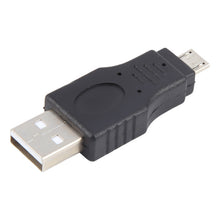 Load image into Gallery viewer, USB A Male to Micro USB 5 Pin Male Adapter, USB 2.0 A Male