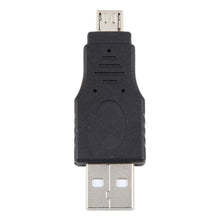 Load image into Gallery viewer, USB A Male to Micro USB 5 Pin Male Adapter, USB 2.0 A Male