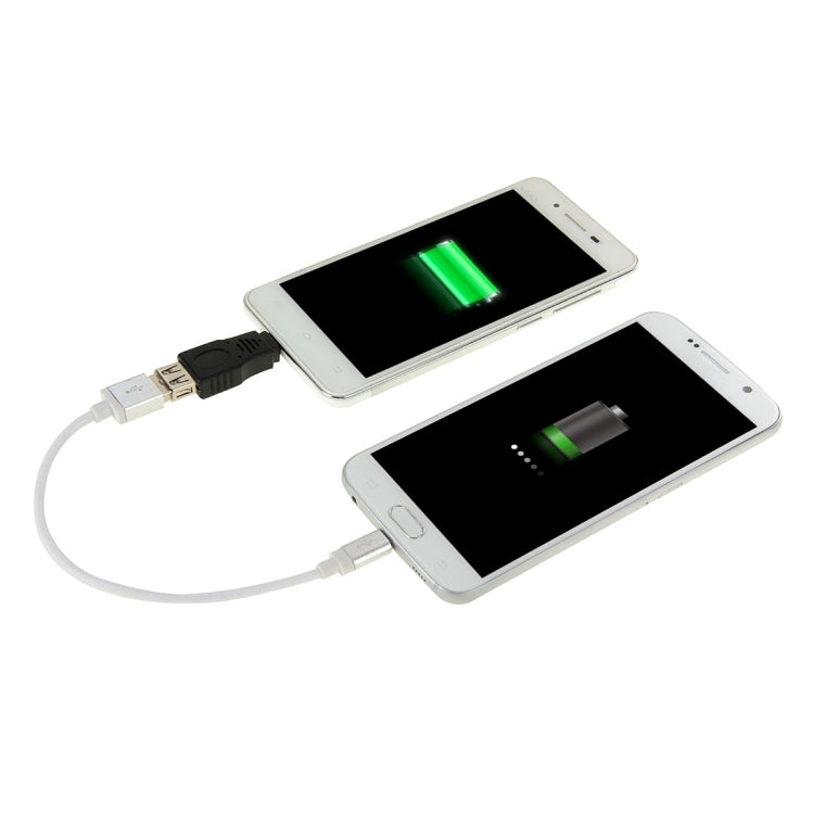 USB 2.0 A Female to Micro USB 5 Pin Male OTG Adapter, USB AF to Micro USB