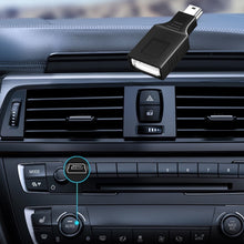 Load image into Gallery viewer, Mini USB Male to USB 2.0 Female Adapter with OTG Function, USB Female