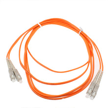 Load image into Gallery viewer, SC-SC Dual-Core Multi Mode Fiber Optic Jumper