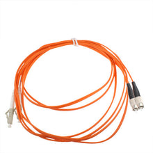 Load image into Gallery viewer, LC-FC Dual-Core Multi Mode Fiber Optic Jumper,Length: 3m, Dual-Core Multi Mode