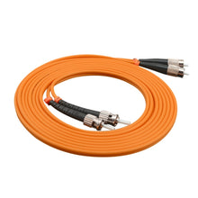 Load image into Gallery viewer, FC-ST Dual-Core Multi Mode Fiber Optic Jumper,Length: 3m, Dual-Core Multi Mode