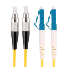 Load image into Gallery viewer, LC-FC Dual-Core Single Mode Fiber Optic Jumper,Length: 3m, Dual-Core Single Mode