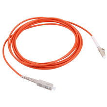 Load image into Gallery viewer, LC-SC Single-Core Multi Mode Fiber Optic Jumper,Length: 3m, Multi Mode