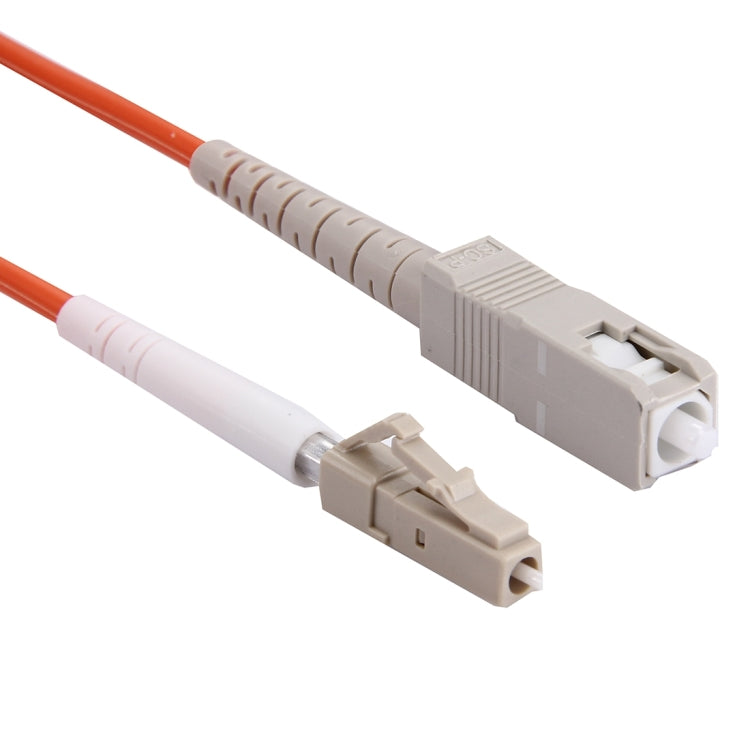 LC-SC Single-Core Multi Mode Fiber Optic Jumper,Length: 3m, Multi Mode