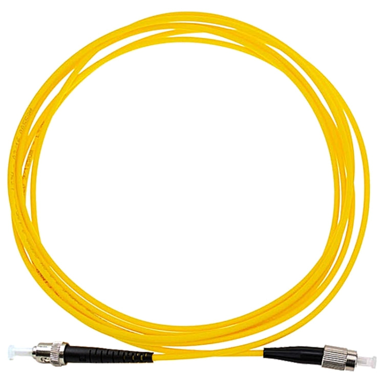 FC-ST Single-Core Single Mode Fiber Optic Jumper,Length: 3m, Single-Core Single Mode