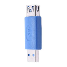 Load image into Gallery viewer, USB 3.0 AM to AF Adapter, Outcrop Female AM to AF