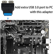 Load image into Gallery viewer, 2 x USB 3.0 AF to 20 Pin Adapter, Adapter