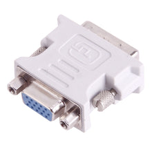 Load image into Gallery viewer, DVI-I Male Dual-Link 24 + 5 to 15 Pin VGA Female Video Monitor Adapter Converter