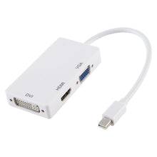 Load image into Gallery viewer, 3 in 1 Mini DisplayPort Male to HDMI + VGA + DVI Female Adapter Converter for Mac Book Pro Air, Cable Length: 18cm, Mini DP to HDMI+VGA+DVI (Good)
