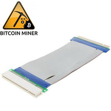 Load image into Gallery viewer, PCI 32bit Riser Card Extender Flexible Cable Ribbon Adapter, Cable Length: 15cm, 32X Length: 15cm