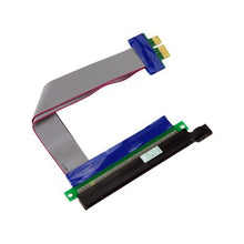 Load image into Gallery viewer, PCI-E Express 16X to 1X Riser Card Adapter Flex Extension Cable, 16X to 1X Length: 15cm