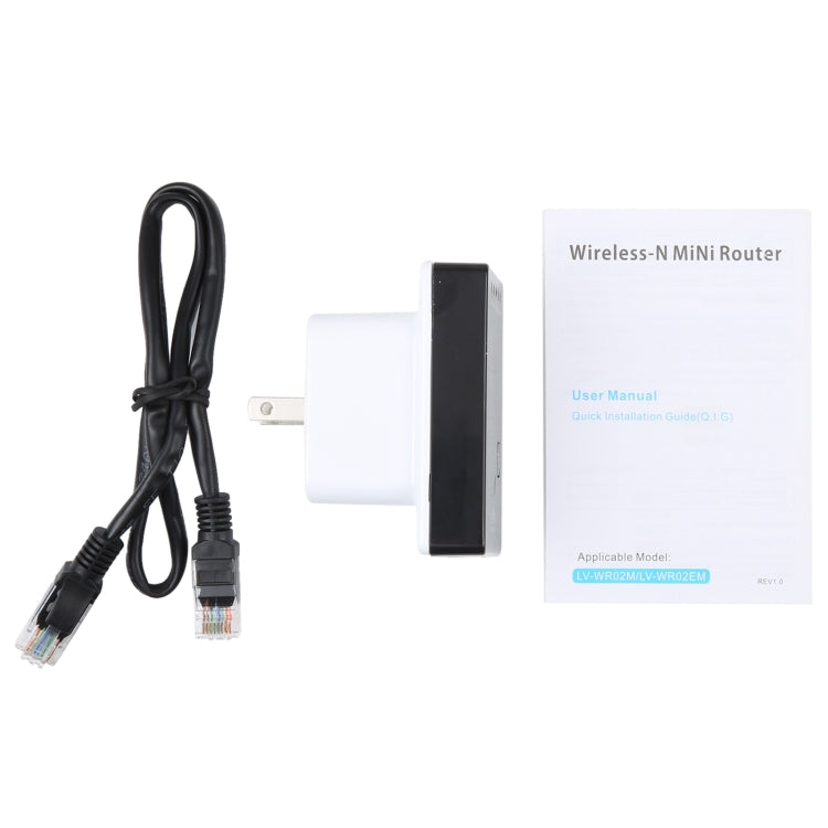 300Mbps Wireless-N Mini Router, Support AP / Client / Router / Bridge / Repeater Operating Modes, Sign Random Delivery, EU Plug, US Plug