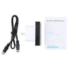 Load image into Gallery viewer, 300Mbps Wireless-N Mini Router, Support AP / Client / Router / Bridge / Repeater Operating Modes, Sign Random Delivery, EU Plug, US Plug