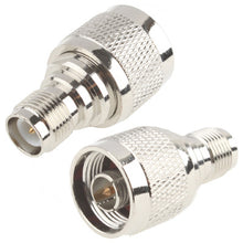 Load image into Gallery viewer, N Male to RPTNC Female Connector, N Male to RPTNC Female