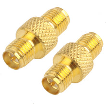 Load image into Gallery viewer, RP-SMA to RP-SMA Adapter (Gold Plated), RP-SMA to RP-SMA
