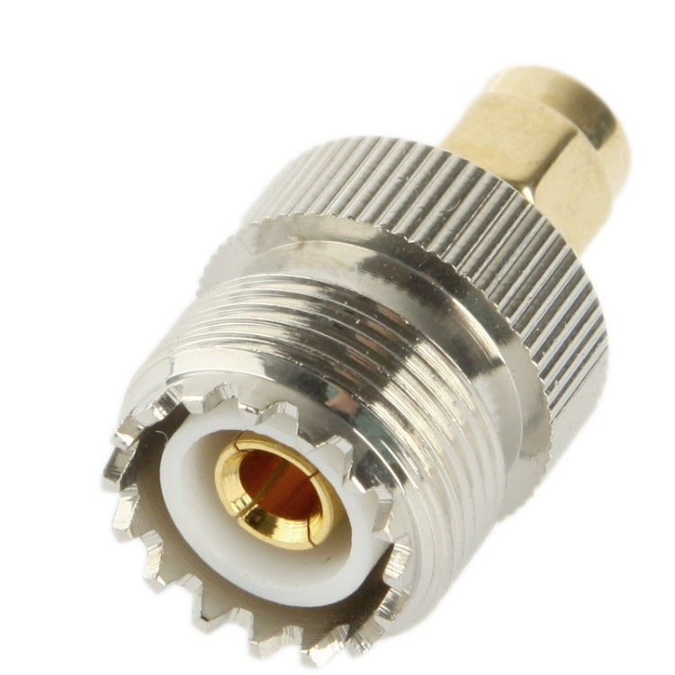 Coaxial RF SMA-J to SL-16 / SMA Male to M (UHF) Adapter, RF SMA-J to SL-16