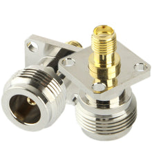 Load image into Gallery viewer, SMA Female to N Female Adapter, SMA Female to N
