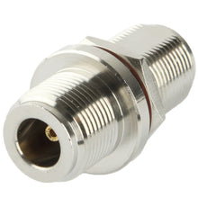 Load image into Gallery viewer, Coaxial RF N Female to N Female Adapter, RF N Female