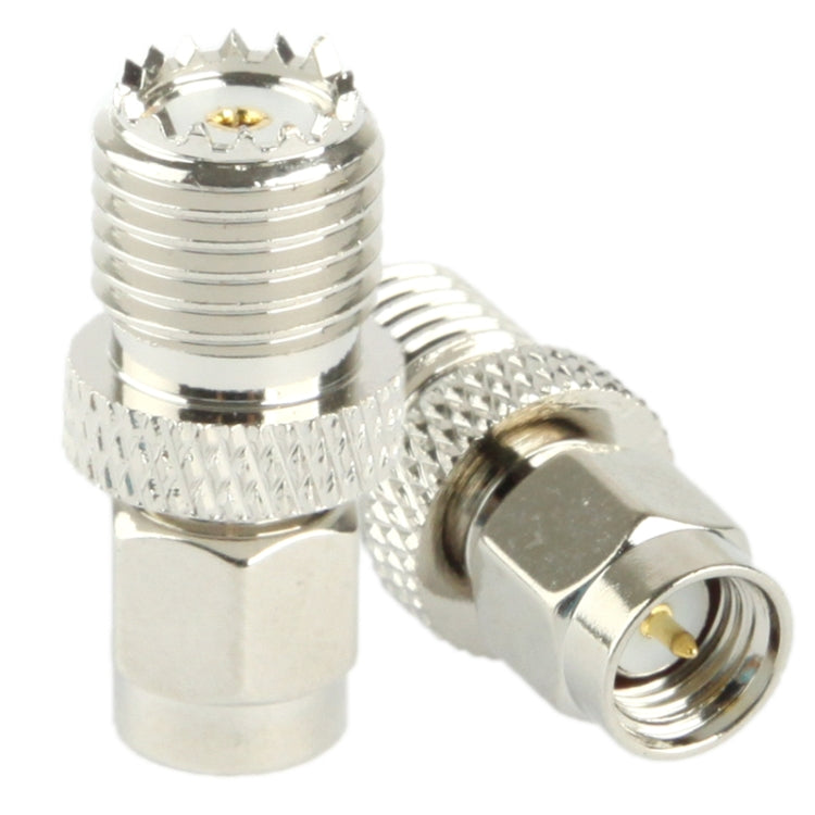 Coaxial SMA Male to Mini UHF Female Adapter, SMA Male to Mini UHF Female