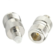 Load image into Gallery viewer, Coaxial RF FME Female to N Female Adaptor, N Female
