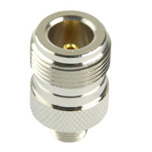 Load image into Gallery viewer, Coaxial RF FME Female to N Female Adaptor, N Female