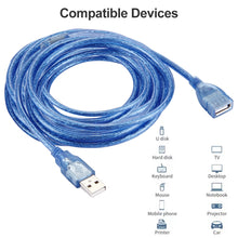 Load image into Gallery viewer, High Speed Transmission USB 2.0 AM to AF Extension Cable, Length: 10m, AM to AF(High Quality), Length: 10m